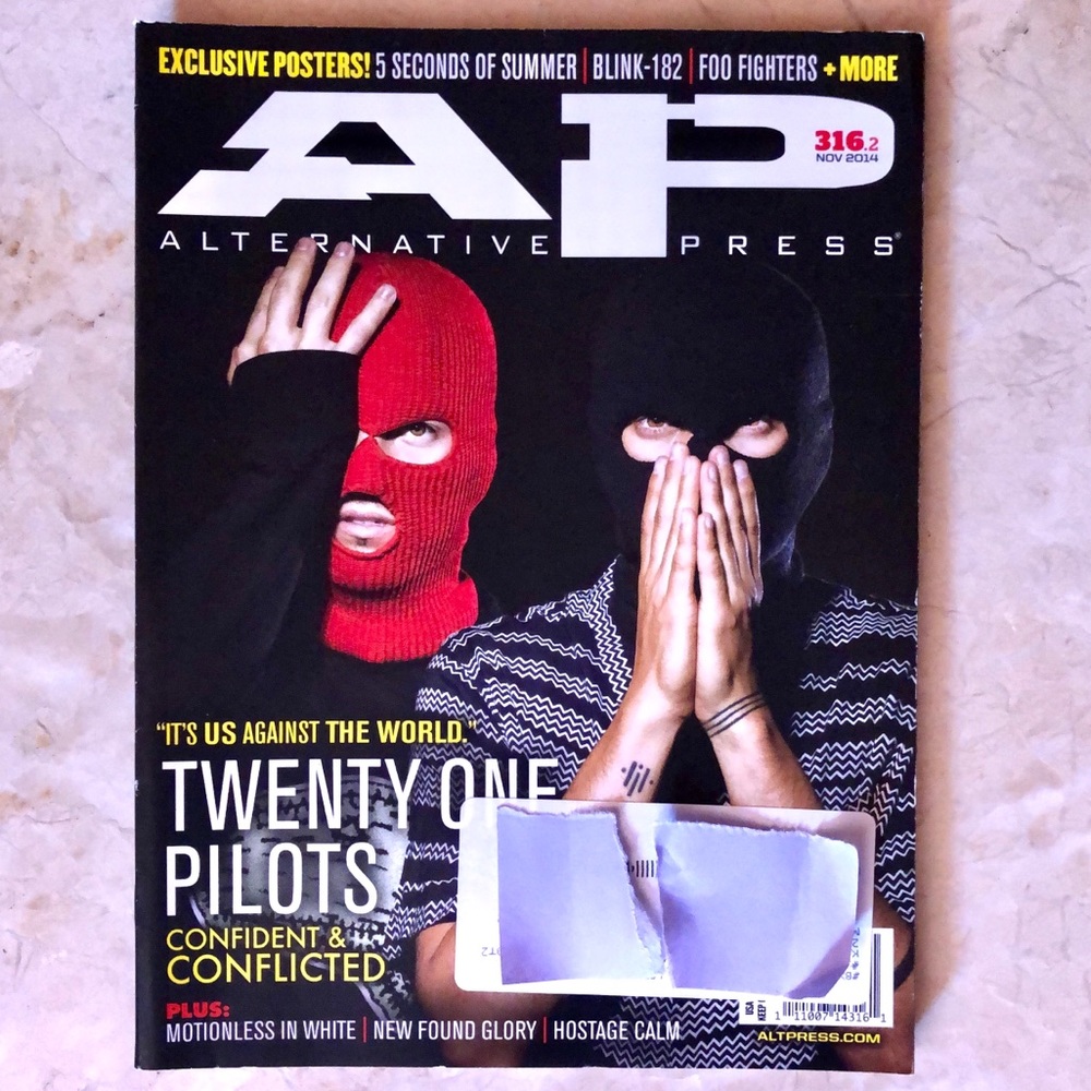 AP Magazine Twenty One Pilots
